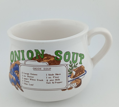 Vintage onion soup - soup, recipe