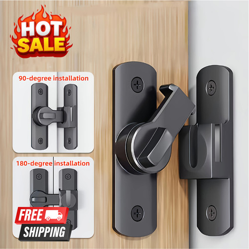 180 flip door lock zinc - flip,