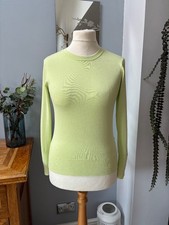 Zara Lime Green Jumper Medium