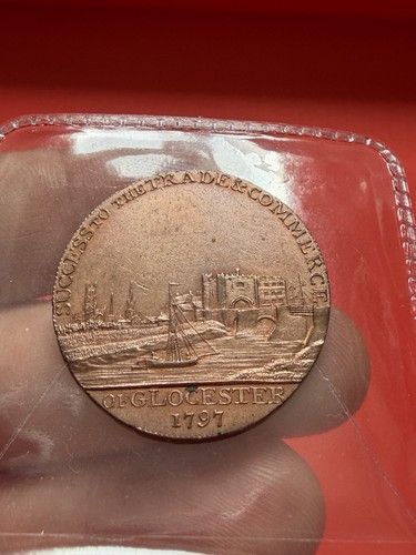 1793 1797 copper halfpenny - copper,