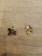 Rupert bear pin badges - rupert,