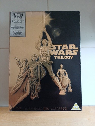 Star wars trilogy dvd - star,