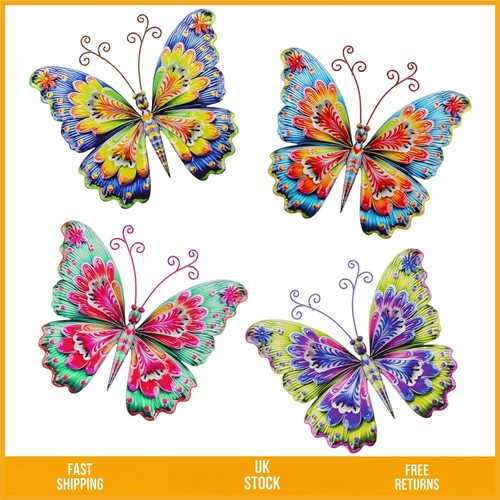 Vibrant metal butterfly wall - vibrant,