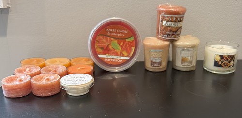 Lot mixed candles - lot,