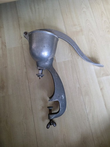 Vintage clamp table - clamp-on, bel