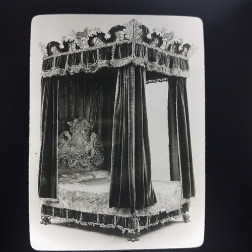 Antique magic lantern - lantern, glass
