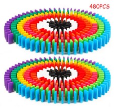 480Pcs Dominoes Tumbling Block