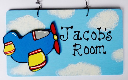 Personalize airplane room name - room,