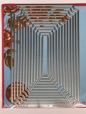 Rectangle Craft Die. Cards With Shaped Corners. Scrapbooking Uk Seller