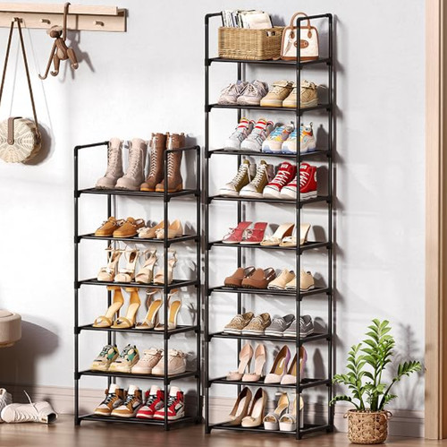 Shoe rack storage cabinet tall - shoe,