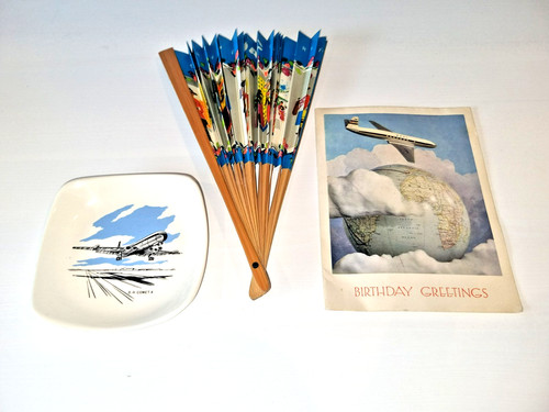 Vintage boac airline and - airline, dh