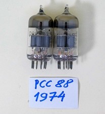 Rare Pair PCC88 6n23p tube