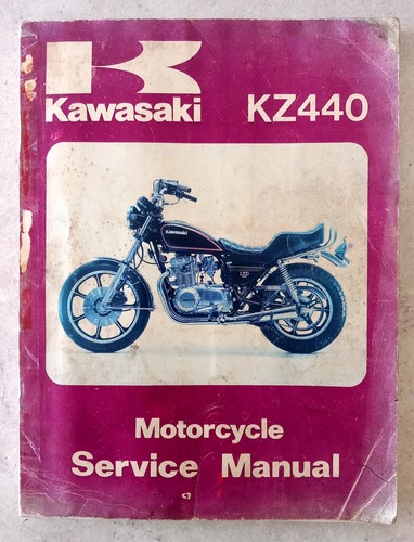 Genuine kawasaki z440 - genuine, workshop