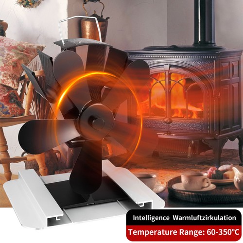 Fireplace fan heat operated - fireplace,
