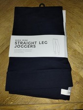 M&S Joggers Straight Leg High