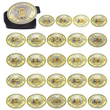 A-Z Initial Belt Buckles
