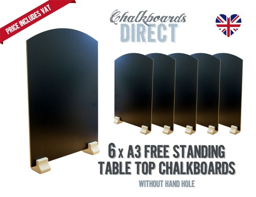 Chalk board handheld table - a3,