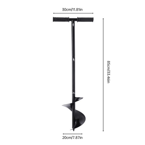 Manual post hole - 7",