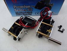 Taigen 5:1 Premium Steel Ball Bearing Gearbox Fit 1/16 HengLong tanks Long Shaft