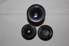 3x Pentax Lenses, PK Mount (Faulty)(869, 350, 760)