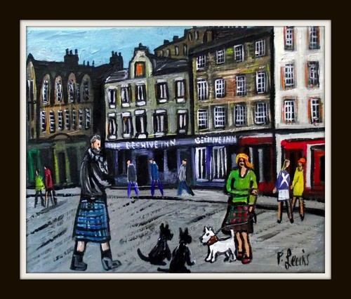 Original northern art - northern, oil