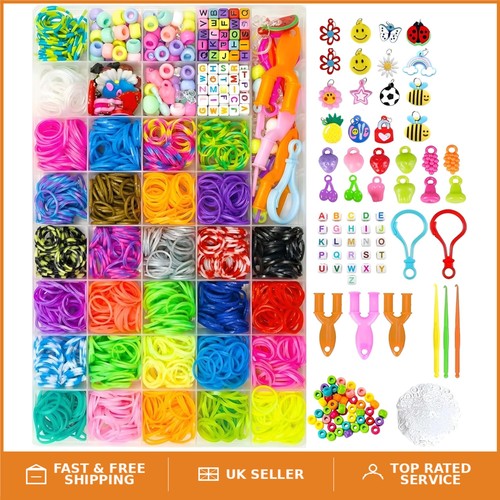 Dazzling 2700 loom bands - dazzling, 2700+