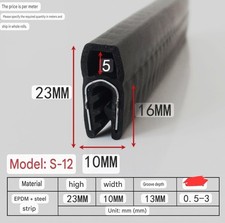 Universal Large Door Rubber