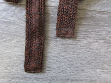 Early Vintage Retro Square End Ended Terylene Tie by Bricks Shaftesbury London