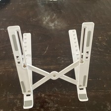 COMPACT FOLDABLE PORTABLE VENTILATED ALUMINIUM LAPTOP STAND TABLET HOLDER