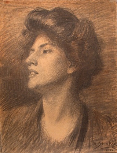 Josef straka woman - (1864-1946),
