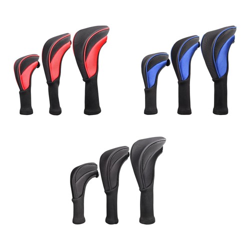 3pcs golf club head cover - club,
