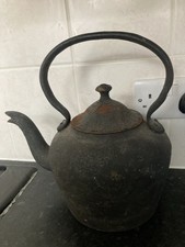 Vintage Cast Iron Teapot Kettle