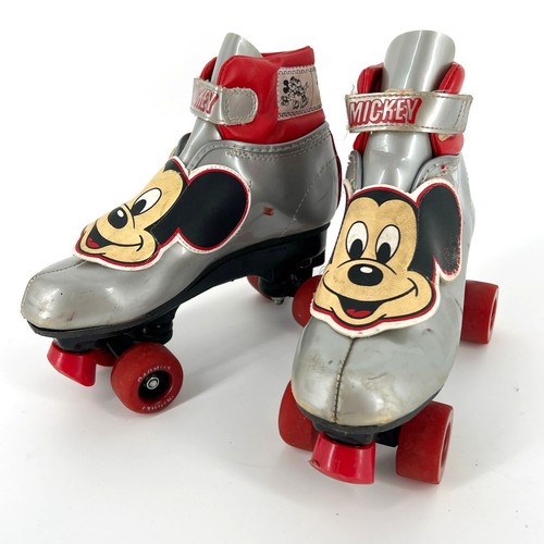 80s mickey mouse kids skates - mouse,