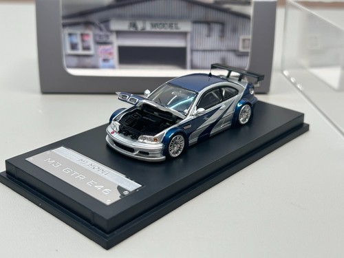 Nfs silver blue - 1:64, m3