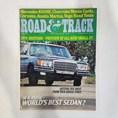 Road track magazine june - magazine,