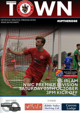 Longridge Town v Irlam Saturday 25th October 2025