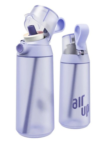 Air click water bottle - air, blue