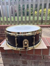 Snare Drum 14x5.5” Wenge Stave Shell DW Mag Throw Off