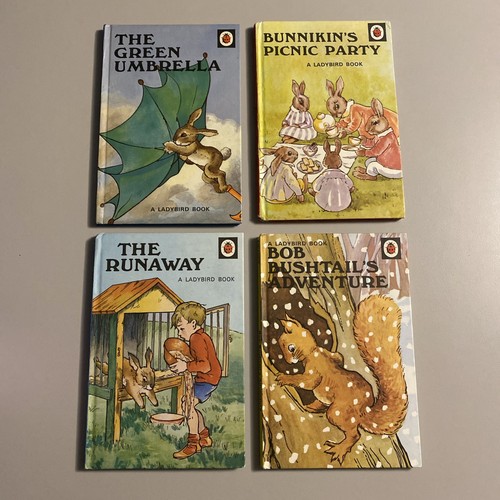 Vintage ladybird books - x4,