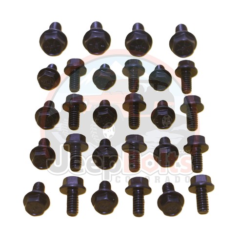 Fits jeep oil - bolts, for