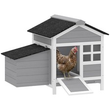 Pawhut wooden chicken - pawhut,