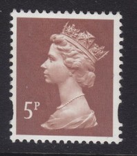 Y1670 U140Bb  5p Red Brown