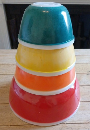 Vintage pyrex rainbow - vintage,