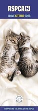RSPCA I Love Kittens 2026 Slim Wall Calendar Official
