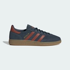 ADIDAS ORIGINALS HANDBALL SPEZIAL TRAINERS - ALL SIZES - AURORA INK/WILD SEPIA.