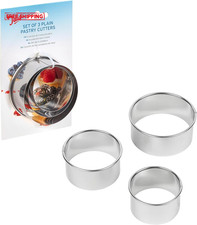 UK Tala Stainless Steel Pastry Cutters Set Of 3 Cutters In Different Sizes Uk