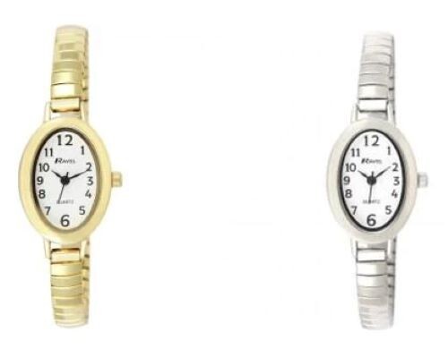 Ladies petite watch with oval - ladies,