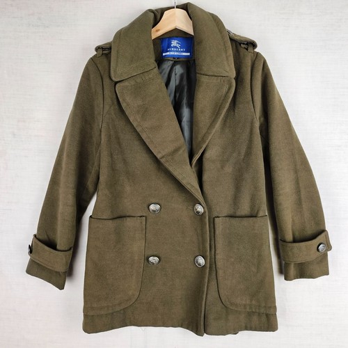 Burberry blue label wool pea - label,