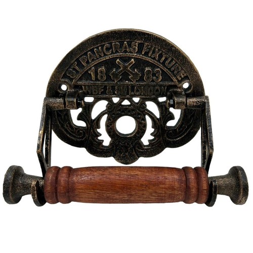Bronze cast iron toilet - cast, roll