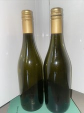 2 Assorted Empty glass bottles screw top,750ml wine making crafts Lighting